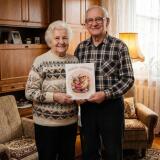 Prezent na Dzień Babci i Dziadka- tabliczka dekoracyjna do powieszenia 82355 - miniaturka 2