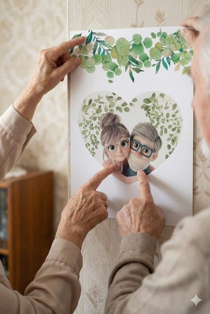 Dekoracyjna tabliczka z napisem Najlepsi dziadkowie na świecie | Prezent dla babci i dziadka 82354 - zdjęcie 4