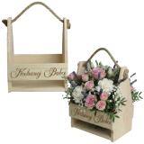 Drewniana Skrzyneczka na Kwiaty- Kochanej Babci | Dzień Babci 02 - miniaturka 1