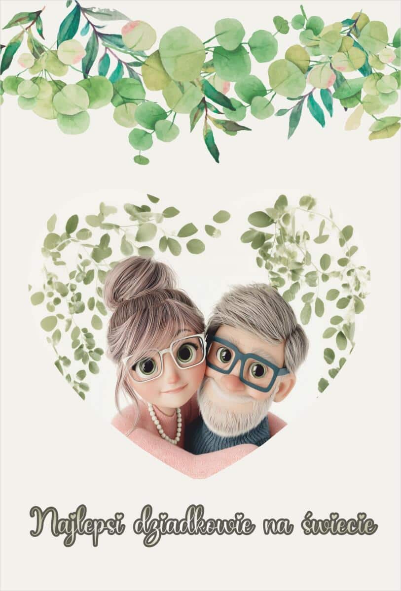Plakat dla Babci i Dziadka- Najlepsi dziadkowie na świecie 82358 - zdjęcie 5