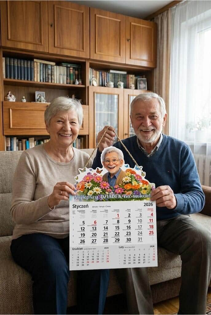 Kalendarz 2026 dla Dziadka | Prezent na Dzień Dziadka 69119 - zdjęcie 5