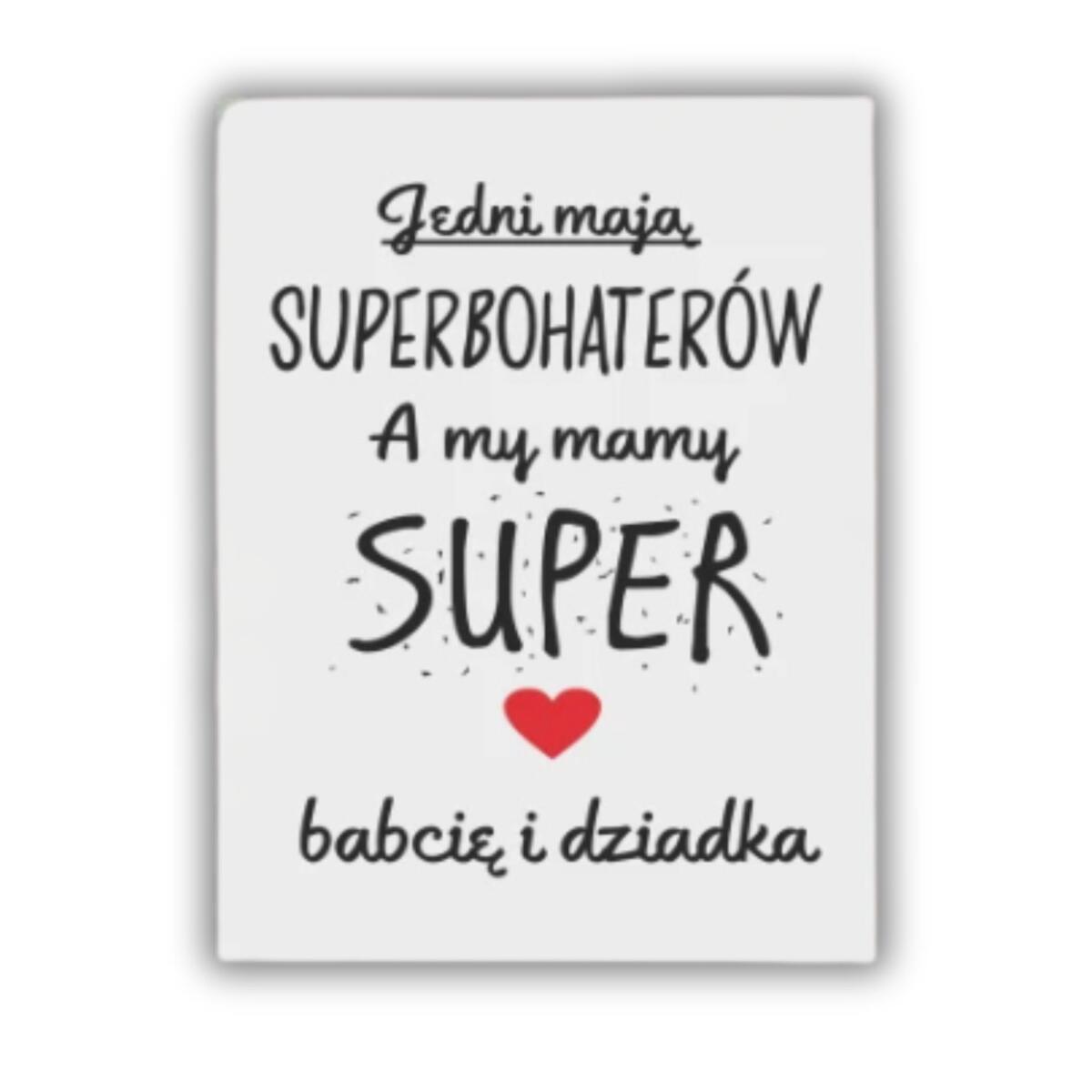 Obraz na ścianę do sypialni salonu prezent Dzień Babci i Dziadka 20312