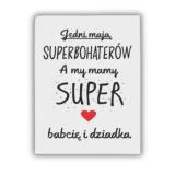 Obraz na ścianę do sypialni salonu prezent Dzień Babci i Dziadka 20312 - miniaturka 1