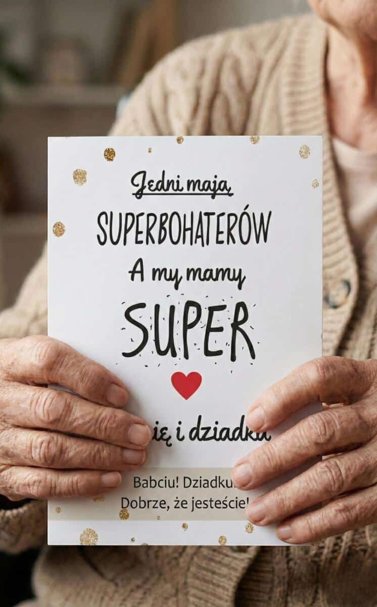Tabliczka Babcia i Dziadek superbohaterowie 24678 - zdjęcie 3