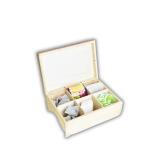 Skrzynka drewniana z grawerem na herbatę dla Dziadka, prezent, upominek na Dzień Dziadka - miniaturka 2