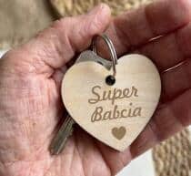 Upominek na Dzień babci drewniane breloki 42765 - miniaturka 2