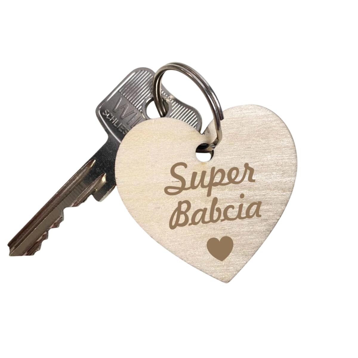 Upominek na Dzień babci drewniane breloki 42765