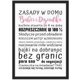 Plakat w czarnej ramce Dzień Babci i Dziadka 61246 - miniaturka 1