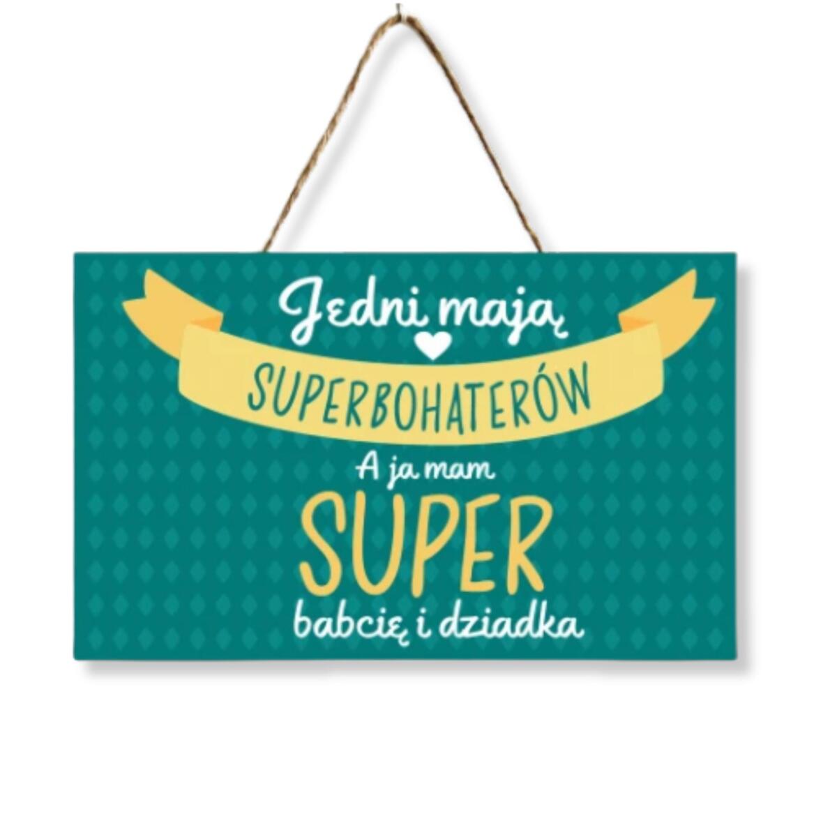 Zawieszki drewniane na dzień babci i dziadka 30067