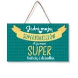 Zawieszki drewniane na dzień babci i dziadka 30067 - miniaturka 1