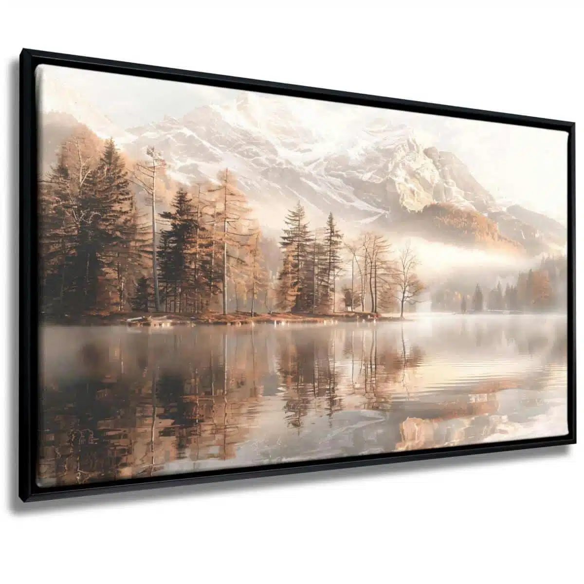 Obraz w Ramie American Box - Spokojny górski pejzaż | Relaksujący krajobraz do sypialni R20833