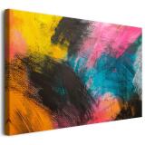 Abstrakcja na ścianę – Nowoczesna dekoracja | Kolorowy Obraz na płótnie do salonu, sypialni, biura 68162 - miniaturka 1