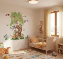 Naklejka ścienna dla dzieci -  dżungla, drzewa, zestaw 34 - miniaturka 3