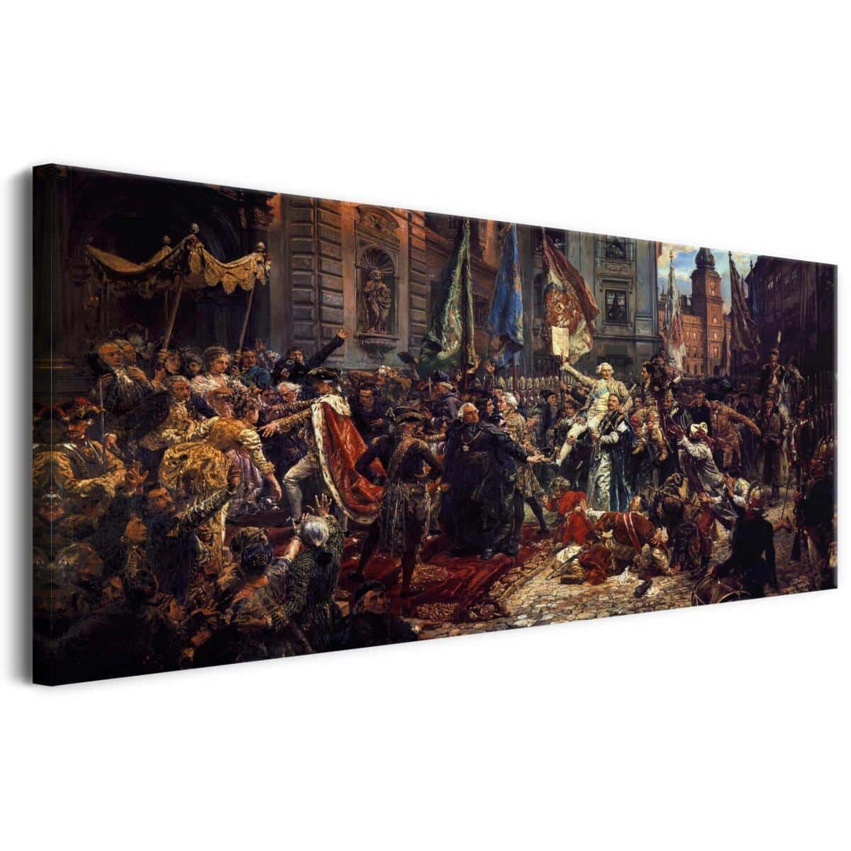 Reprodukcja obrazu na płótnie – Jan Matejko „Konstytucja 3 Maja”