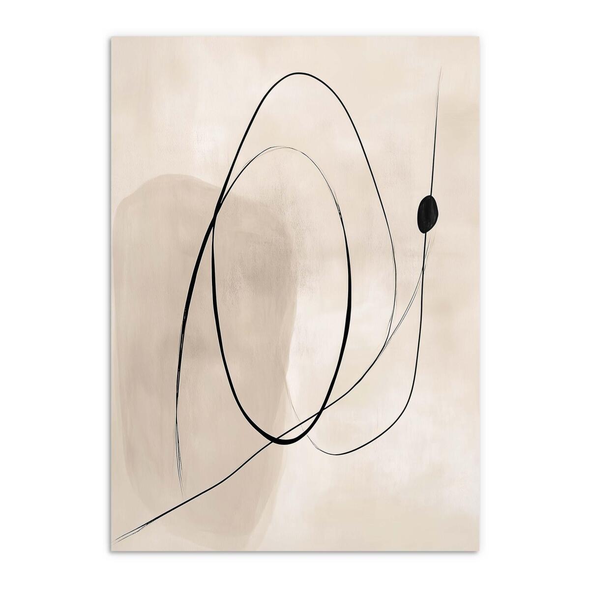 Plakat Minimalistyczne Linie | Nowoczesna Dekoracja do Salonu w Stylu Japandi P94242 - zdjęcie 7