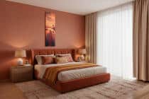 Obraz na Płótnie – Jezioro o Zachodzie Słońca, Krajobraz Tropikalny 94236 - miniaturka 5