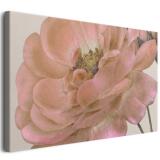 Obraz na płótnie z różowym kwiatem – romantyczna i stylowa ozdoba ścienna 68214 - miniaturka 1