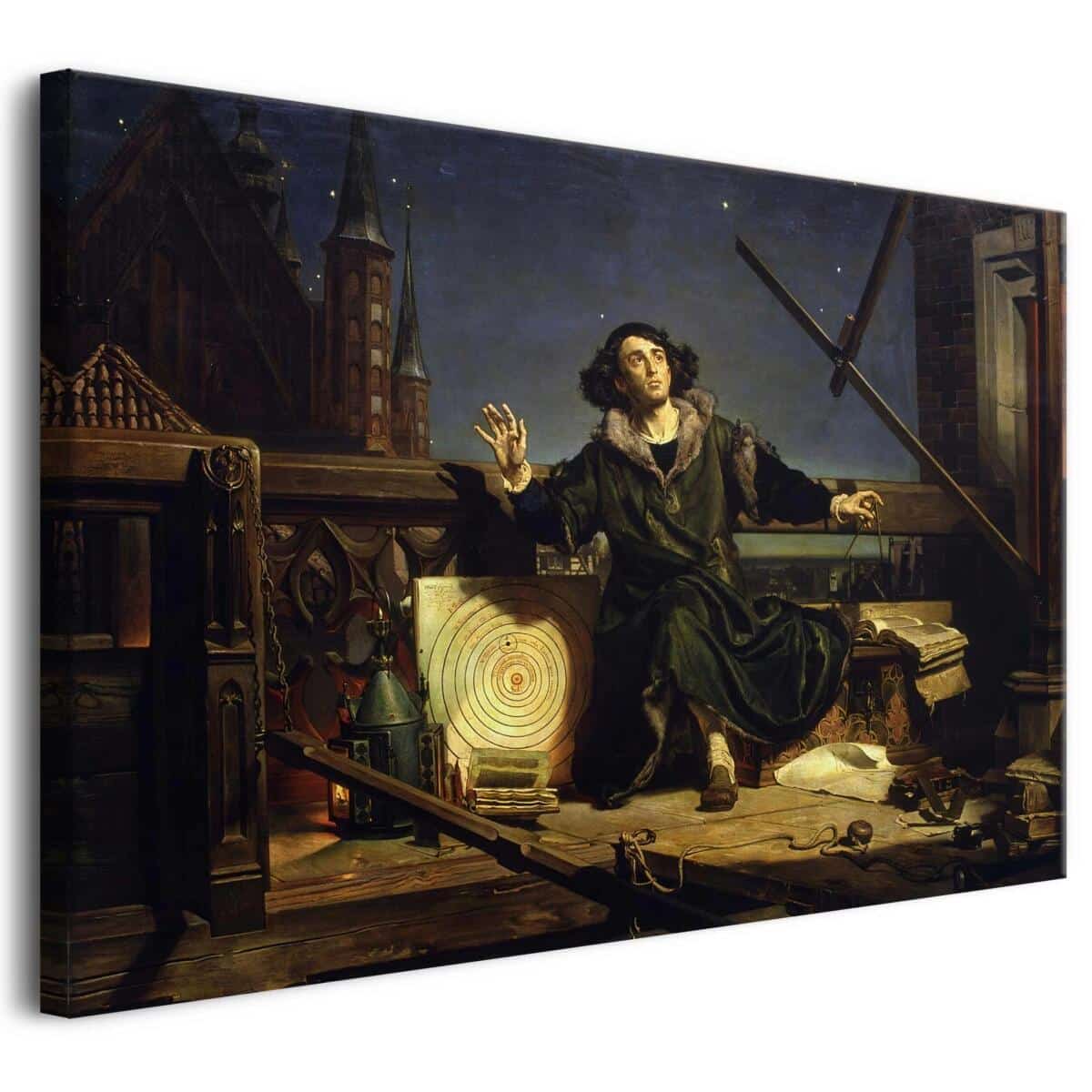 Reprodukcja obrazu na płótnie – Jan Matejko „Kopernik – Rozmowa z Bogiem”