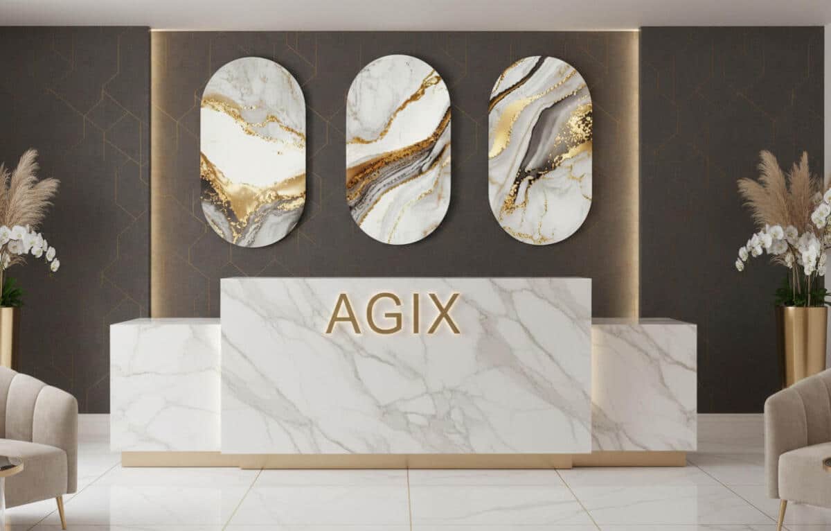 Eleganckie Obrazy- Marmur i Złoto | Tryptyk na ścianę- Elipsy w stylu Glamour 82376 - zdjęcie 5