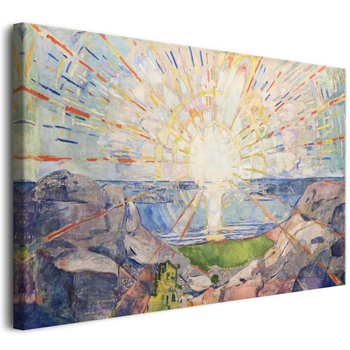 Reprodukcja obrazu „Solenintro” Edvarda Muncha- ekspresjonistyczna sztuka na płótnie, wyjątkowa dekoracja ścienna