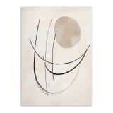 Stylowy Plakat Artystyczny - Abstrakcyjne Linie | Obraz Line Art P94243 - miniaturka 7