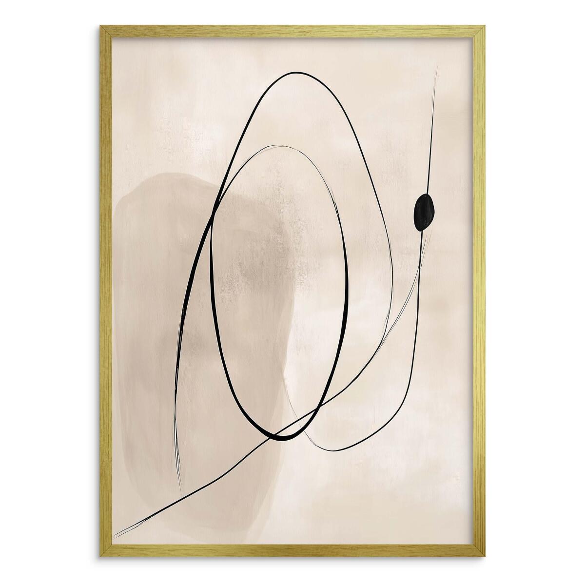 Plakat Minimalistyczne Linie | Nowoczesna Dekoracja do Salonu w Stylu Japandi P94242 - zdjęcie 5