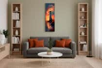 Obraz na płótnie – Latarnia Morska | Klimatyczny Zachód Słońca nad morzem 94231 - miniaturka 3