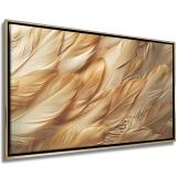 Obraz na płótnie w luksusowej ramie American Box | Złote ozdoby do wnętrz glamour R68191 - miniaturka 1