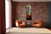 Klimatyczny Obraz z Latarnią Morską o zachodzie słońca | Nadmorski Krajobraz na płótnie 94232 - miniaturka 5