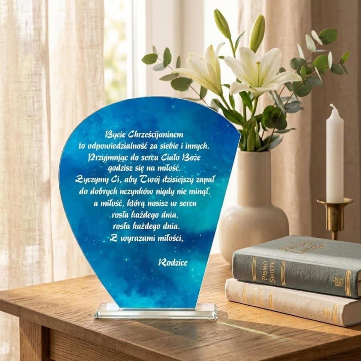 Statuetka pamiątka Komunia Święta 1462576 - zdjęcie 4