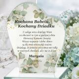 Pierwsza Komunia Podziękowanie dla Babci, Dziadka- Statuetka | Pierwsza Komunia Święta Prezent dla dziadków 66084 - miniaturka 3