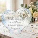 Statuetka serce Pamiątka Pierwszej Komunii Świętej prezent na komunię 77795 - miniaturka 3