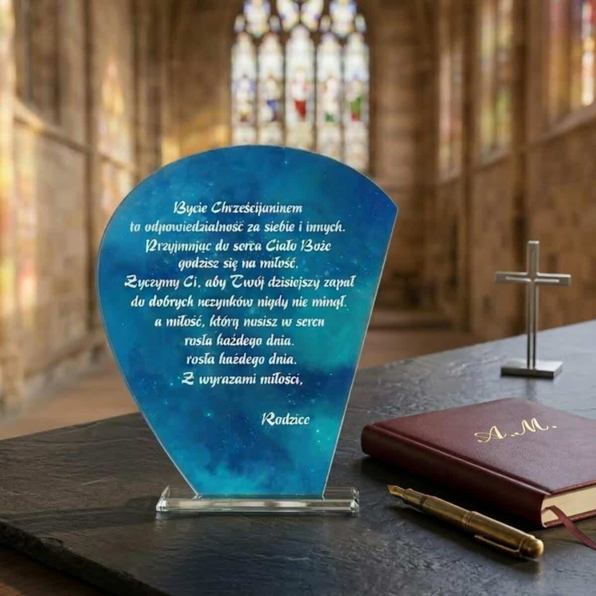 Statuetka pamiątka Komunia Święta 1462576 - zdjęcie 3