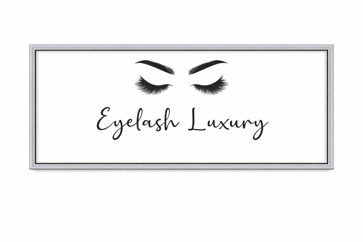 Szyld reklamowy z własnego projektu