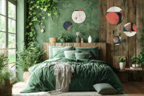 Kolorowa Geometria w Kole - Zestaw Obrazów Premium | Skandynawska dekoracja na ścianę | Komplet do biura i domu 42202 - miniaturka 6