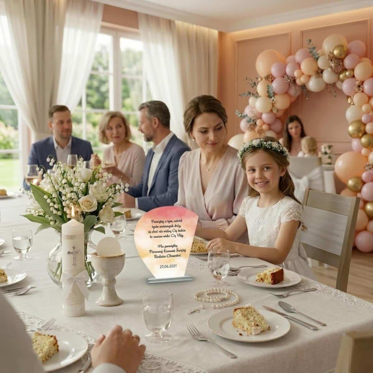 Statuetka pamiątka Komunia Święta 1462574 - zdjęcie 3