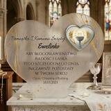 Statuetka serce Pamiątka Pierwszej Komunii Świętej prezent na komunię 77792 - miniaturka 2