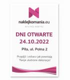 Plakaty reklamowe informacyjne 4 sztuki w formacie A2 - miniaturka 1