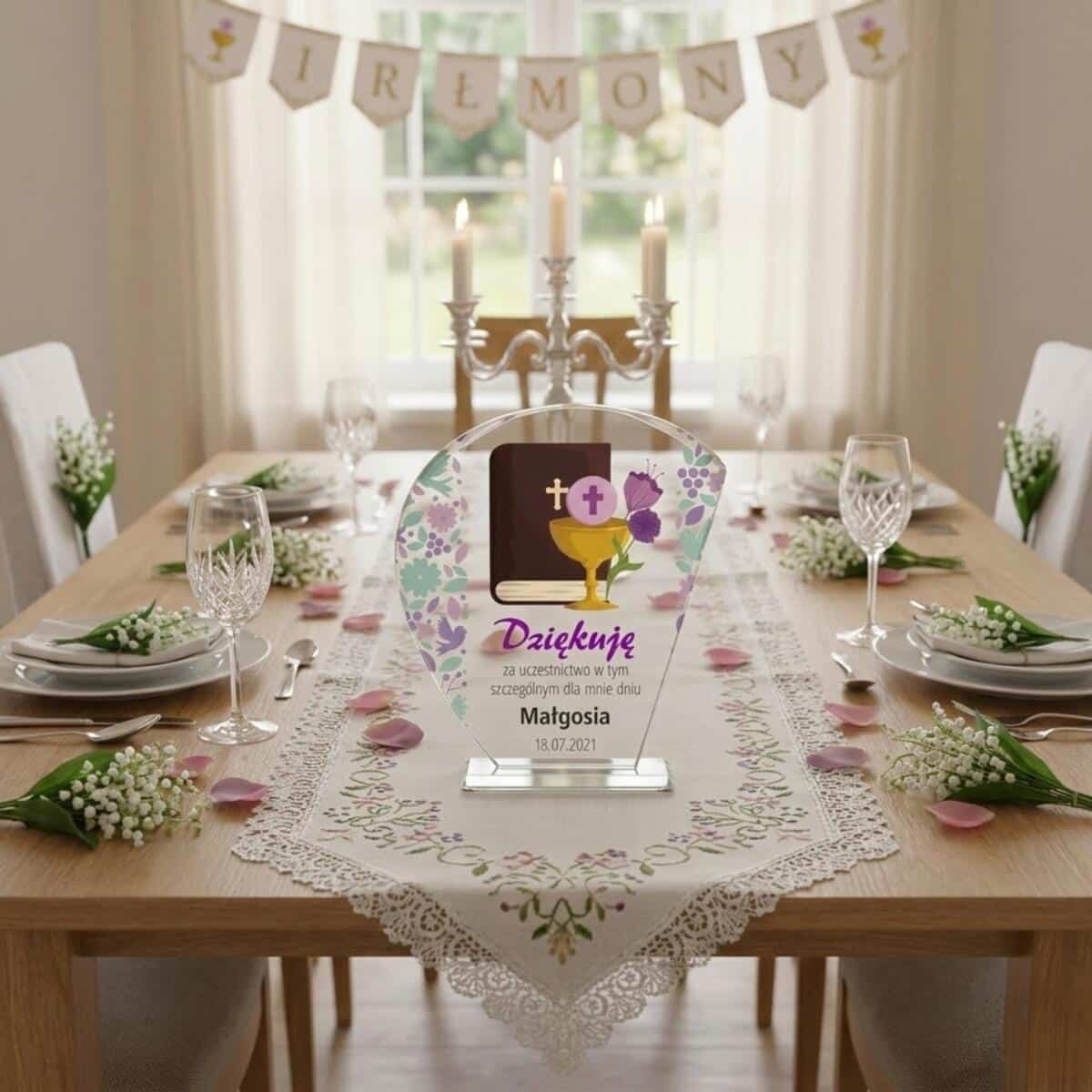 Statuetka podziękowanie Komunia Święta 1462571 - zdjęcie 4