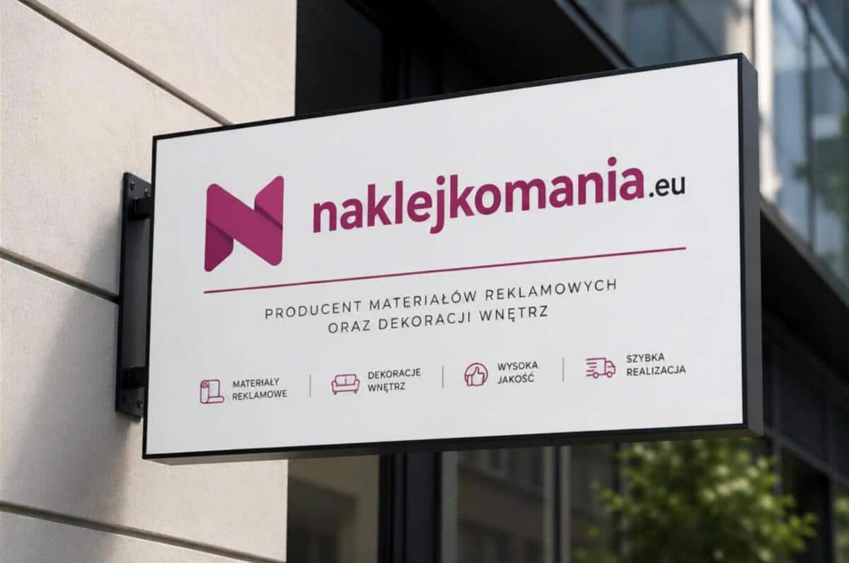 Szyld reklamowy na zamówienie | Tablica informacyjna z własnym nadrukiem - zdjęcie 4