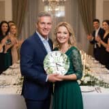 Zegar ścienny z imionami- Prezent na Rocznicę Ślubu, Jubileusz 82387 - miniaturka 4