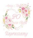 Tablica Powitalna na Rocznicę Ślubu | Plakat na przywitanie gości 82389 - miniaturka 6