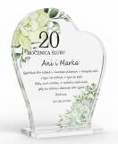 Pamiątka, Statuetka z życzeniami na Rocznicę Ślubu, Jubileusz 82385 - miniaturka 1