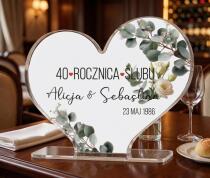 Prezent na Rocznicę Ślubu, Jubileusz- Statuetka Serce 82460 - miniaturka 2