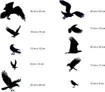 Odstraszacz Ptaków: Naklejki Ptaki na Okna i Szyby | Duży Zestaw 14szt 51201 - miniaturka 3