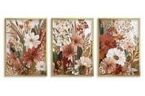 Tryptyk Kwiatowy Boho – Zestaw 3 Plakatów w Kolorach Ziemi 51150 - miniaturka 9