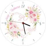 Personalizowany Zegar na ścianę – Prezent dla Małżeństwa na Jubileusz 82387 - miniaturka 6