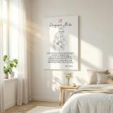 Prezent na 40 Rocznicę Ślubu, Jubileusz – Personalizowany Obraz Line Art | Rubinowe Gody 82462-40 - miniaturka 5