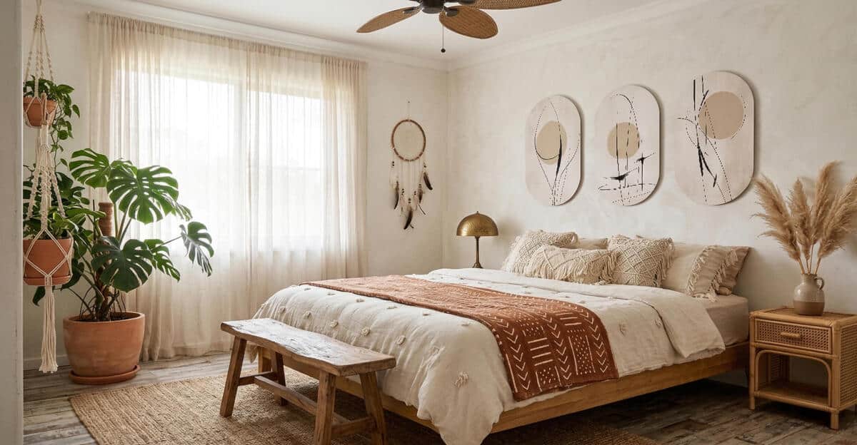 Abstrakcyjny Tryptyk- Beżowe Obrazy Elipsy w stylu Line Art 82409 - zdjęcie 5