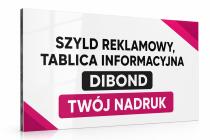 Szyld firmowy na zamówienie | DIBOND | Trwała Tablica Reklamowa z Logo - miniaturka 1